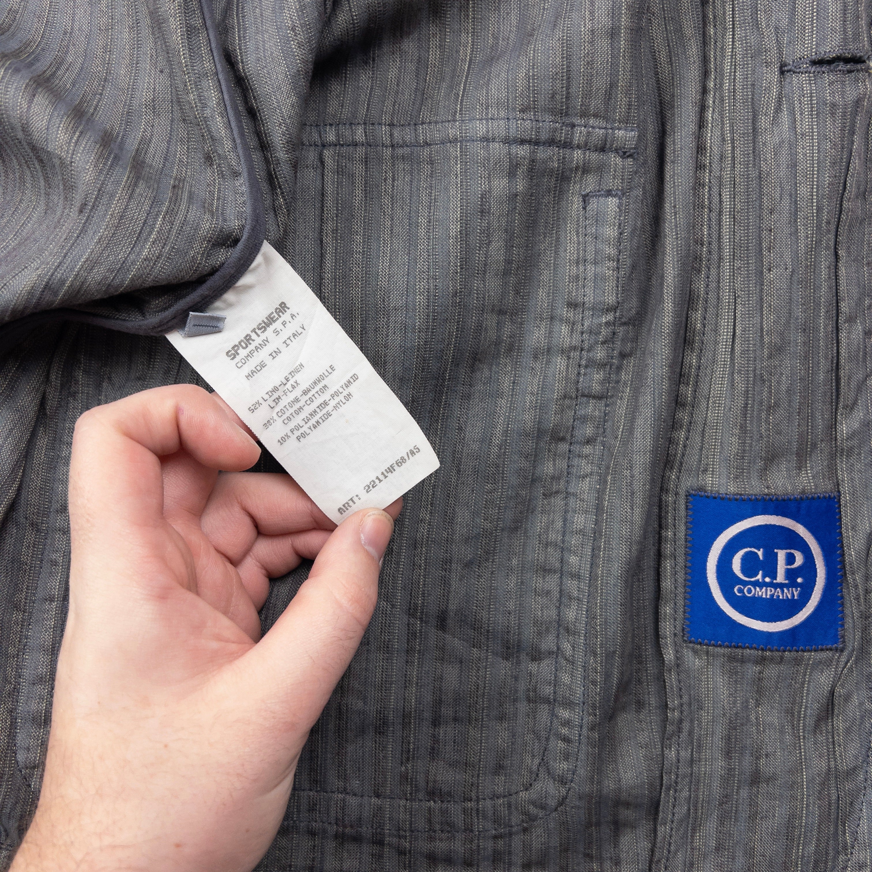 Vintage CP Company Lightweight Button Up Jacket Size L