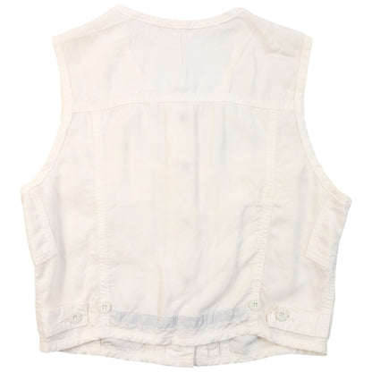 Vintage 2000s Marithe + Francois Girbaud Button Up Vest Womens Size S