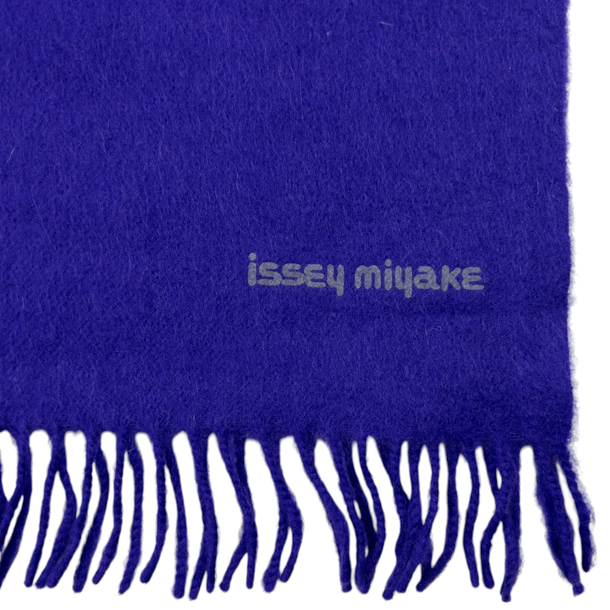 Vintage Issey Miyake Wool Tassel Scarf