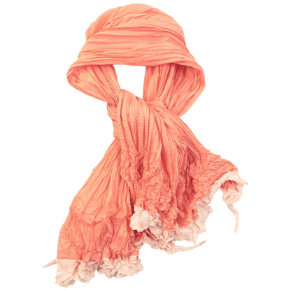 Vintage 90s Issey Miyake Pleated Crinkle Scarf