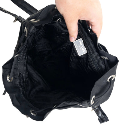 Vintage 2000s Prada Bucket Backpack