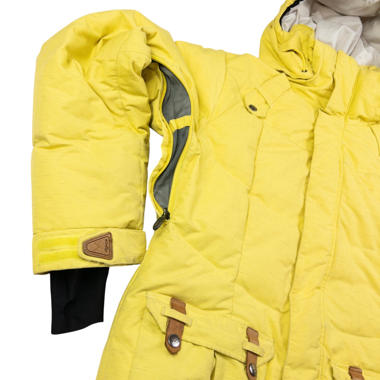 Vintage Oakley Zip Up Puffer Snowboarding Jacket Size M