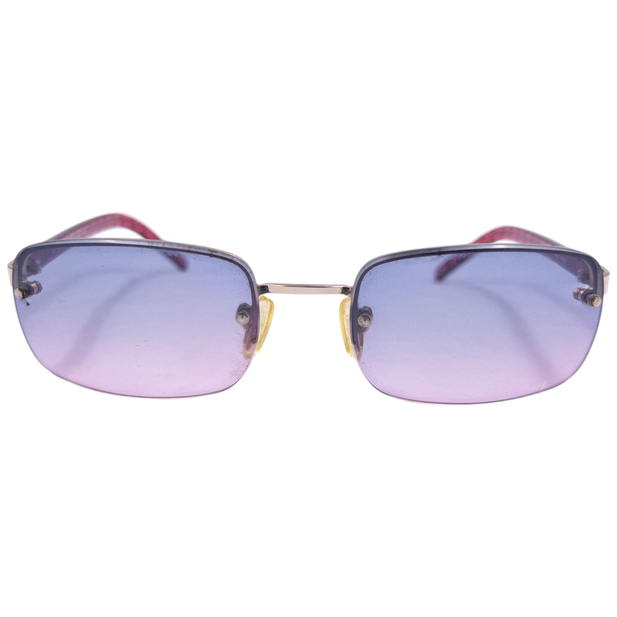 Vintage 2000s Burberry Nova Check Rimless Sunglasses, photo 2
