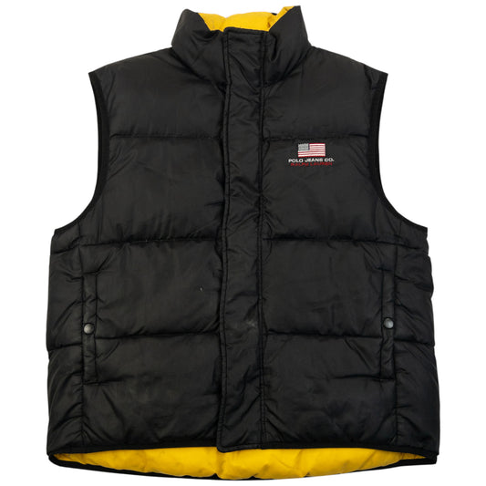 Vintage 2000s Ralph Lauren Polo Jeans Puffer Gilet Size XS