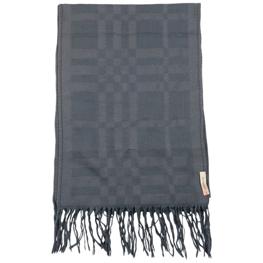 Vintage Burberry Nova Check Tassel Scarf