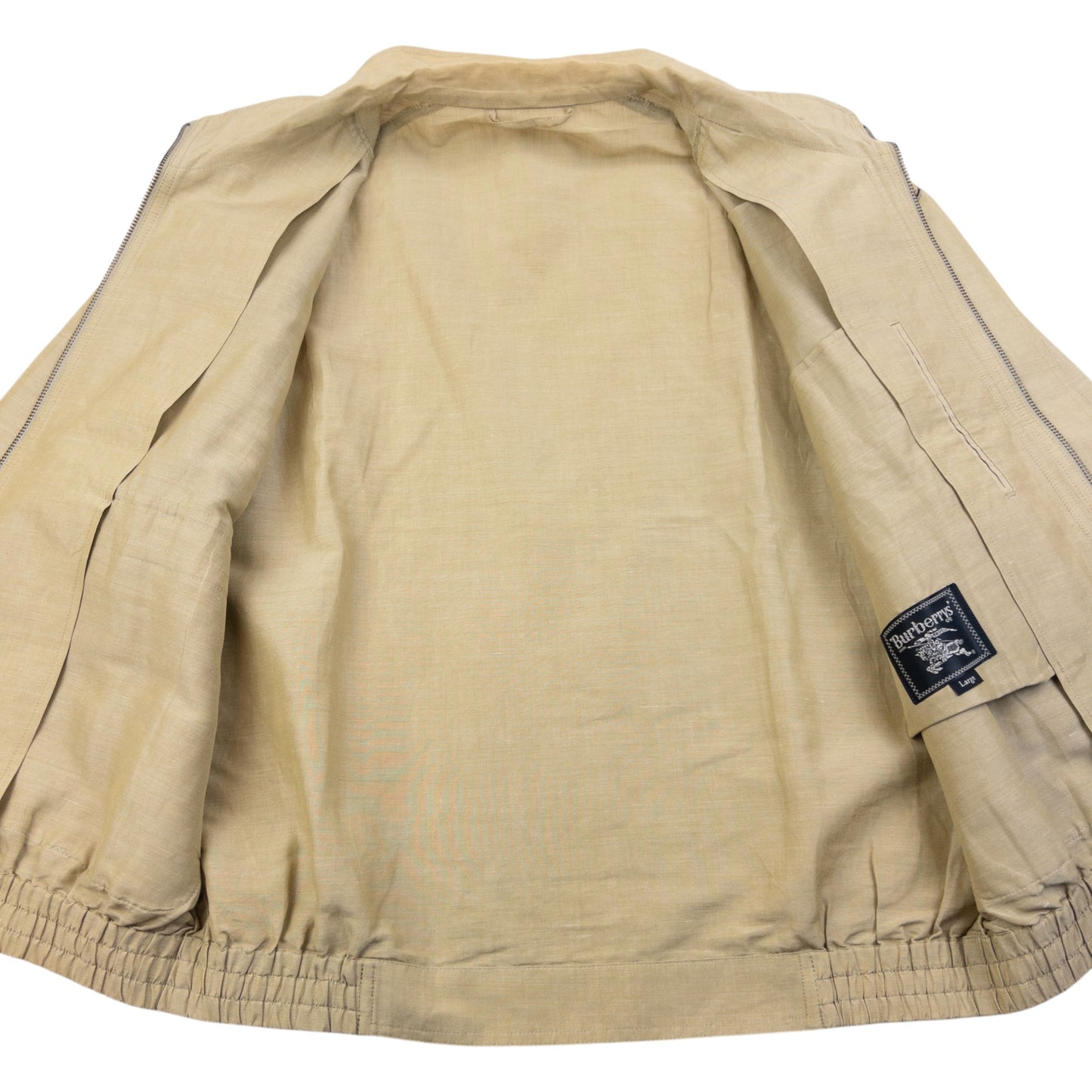 Vintage 90s Burberry Zip Up Jacket Size S