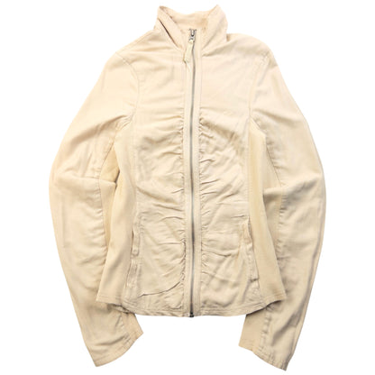Vintage 2000s Armani Exchange Double Zip Ruched Jacket Womens Size M