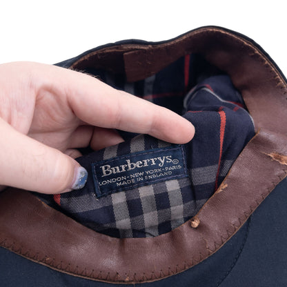 Vintage 90s Burberry Flat Cap Hat