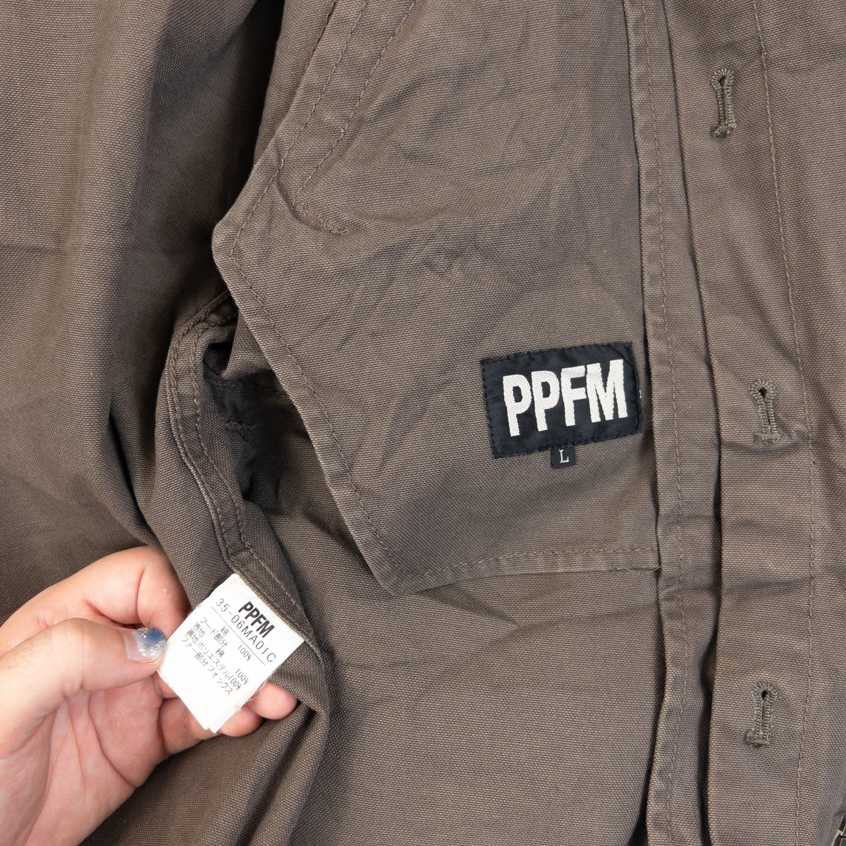 Vintage 2000s PPFM Zip Up Jacket Size M