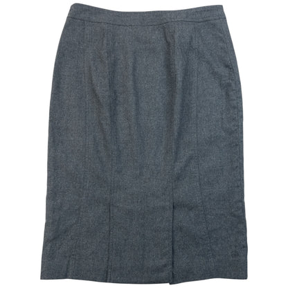 Vintage Burberry Wool Skirt Womens Size W30