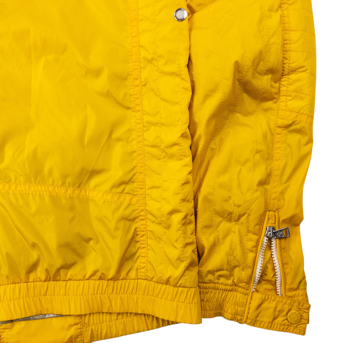 Vintage Moncler Zip Up Biker Jacket Size S