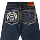 Vintage RMC Red Monkey Company Embroidered Wave Japanese Denim Jeans Size W29