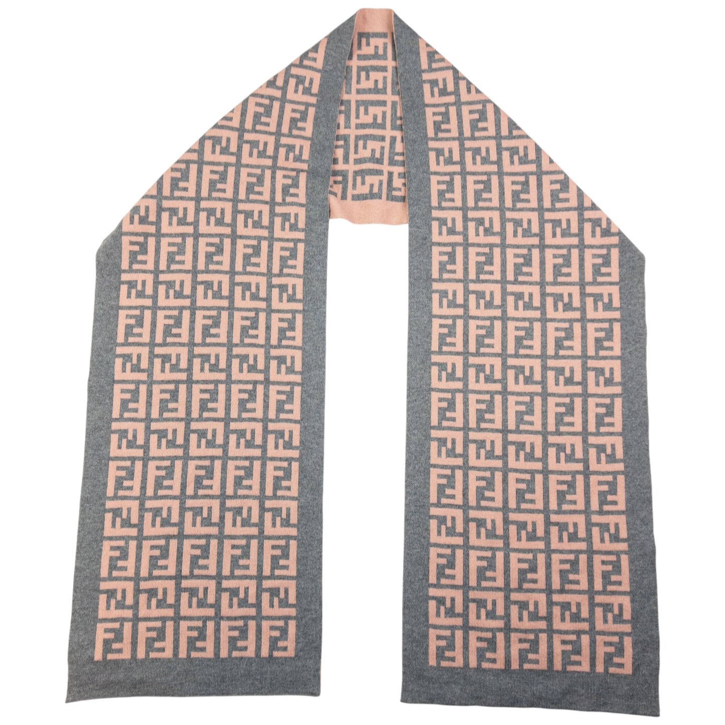 Vintage Fendi Monogram Wool Scarf