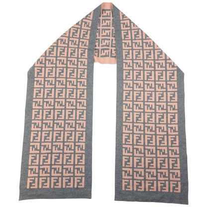 Vintage Fendi Monogram Wool Scarf