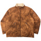Vintage 90s Hugo Boss Fleece Lined Suede Jacket Size XL