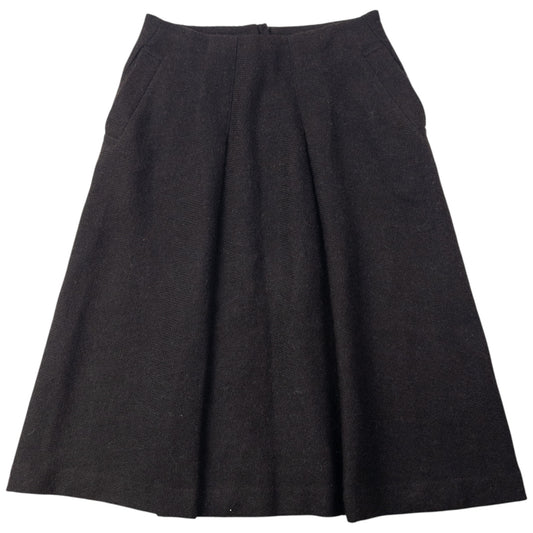 Vintage 90s Plantation By Issey Miyake Pleated Wool Skirt Womens Size W28