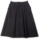 Vintage 90s Plantation By Issey Miyake Pleated Wool Skirt Womens Size W28