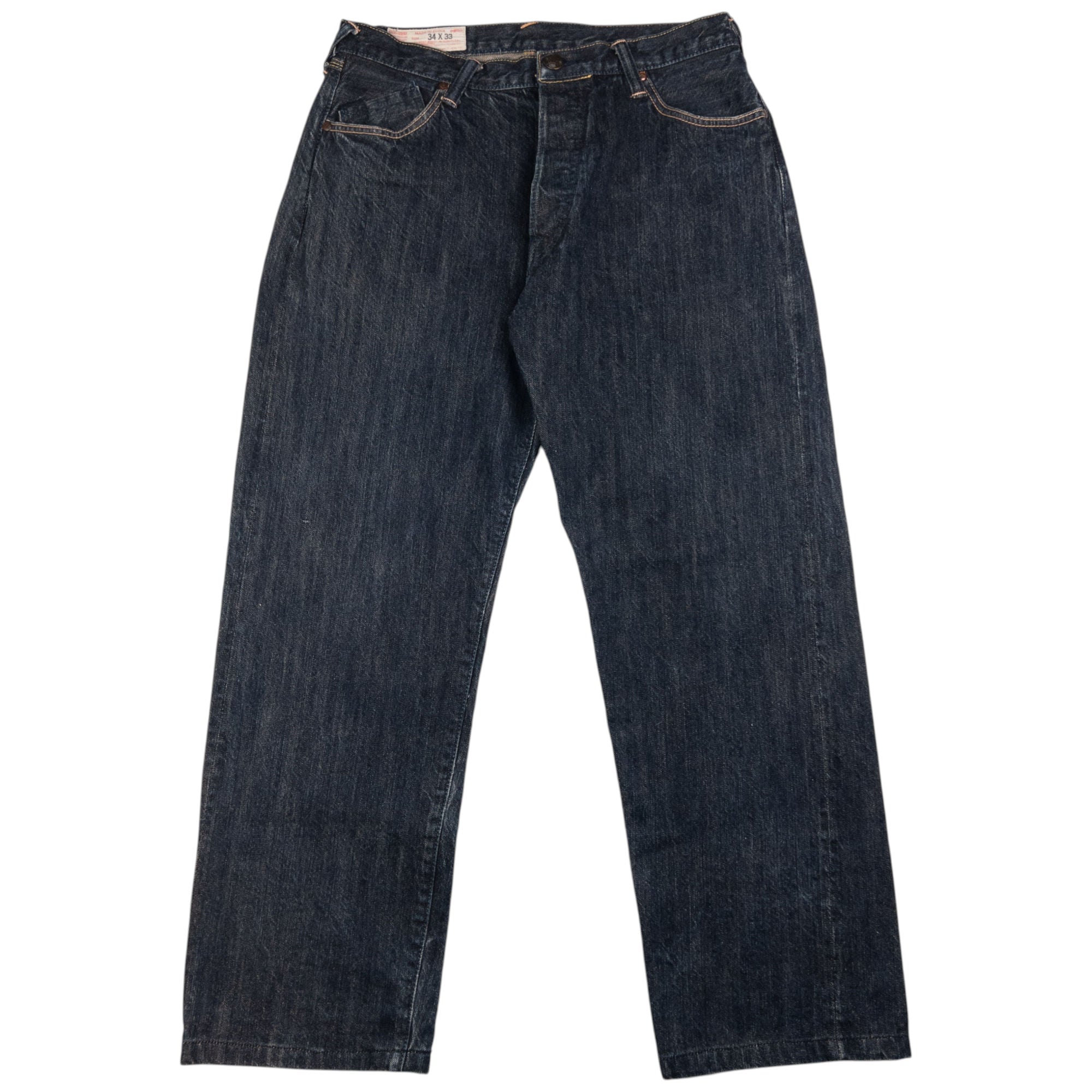 Vintage Yamane Painted Daicock Japanese Denim Jeans Size W32