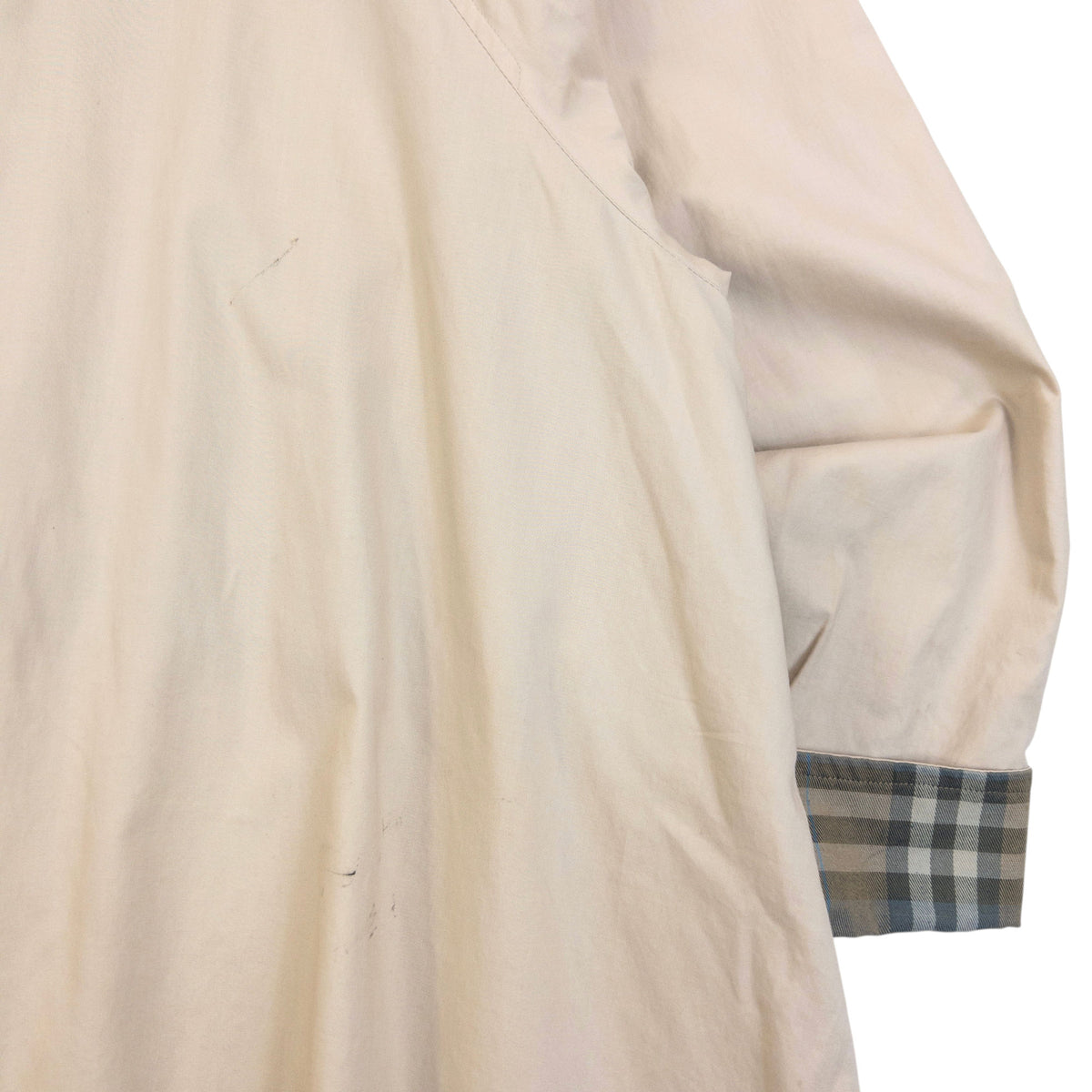 Vintage 80s Burberry Trench Jacket Size XL