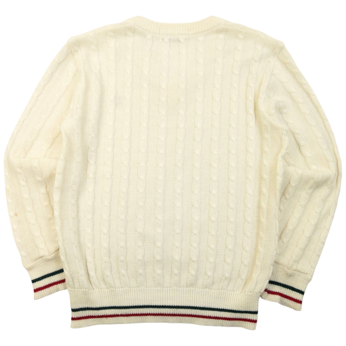 Vintage 80s Gucci Cable Knit Jumper Womens Size M