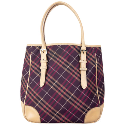 Vintage 2000s Burberry Blue Label Nova Check Shoulder Bag