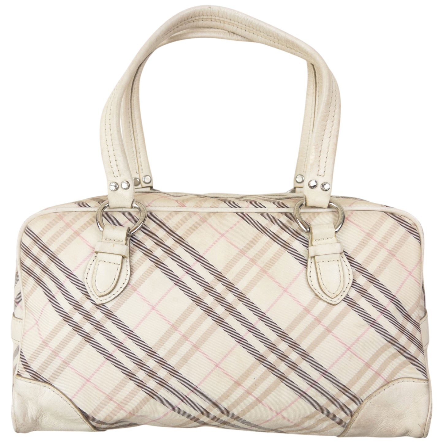 Vintage 2000s Burberry Blue Label Nova Check Handbag