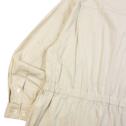 Vintage 90s Burberry Zip Up Cargo Jacket in cream, photo 7