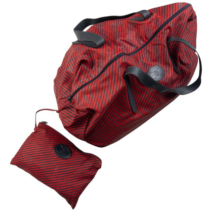 Vintage Gucci Striped Shoulder Bag & Matching Pouch