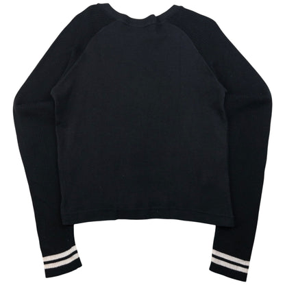 Vintage YSL Yves Saint Laurent Diamonte Long Sleeve T Shirt Womens Size S