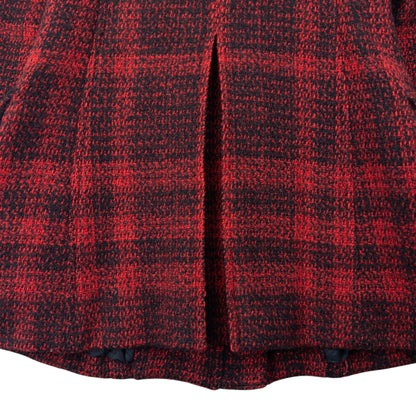 Vintage Burberry Brit Nova Check Tweed Jacket Womens Size S