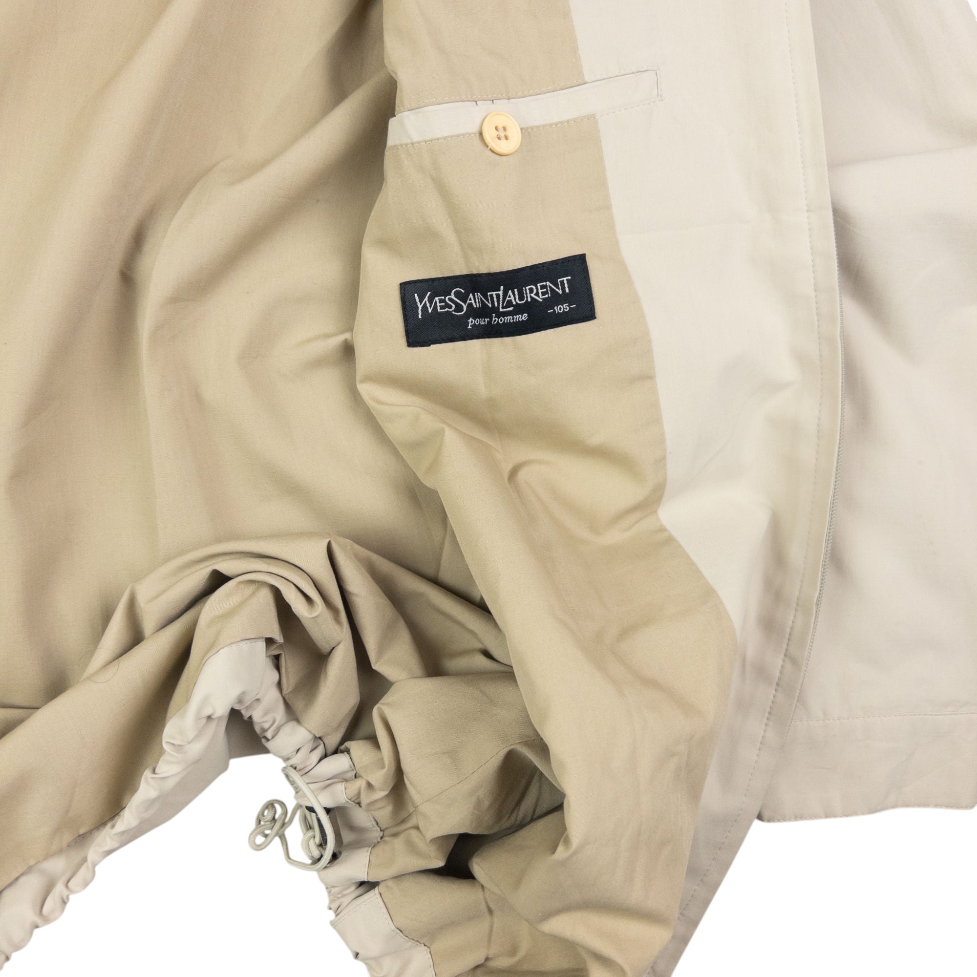 Vintage YSL Yves Saint Laurent Harrington Jacket Size L