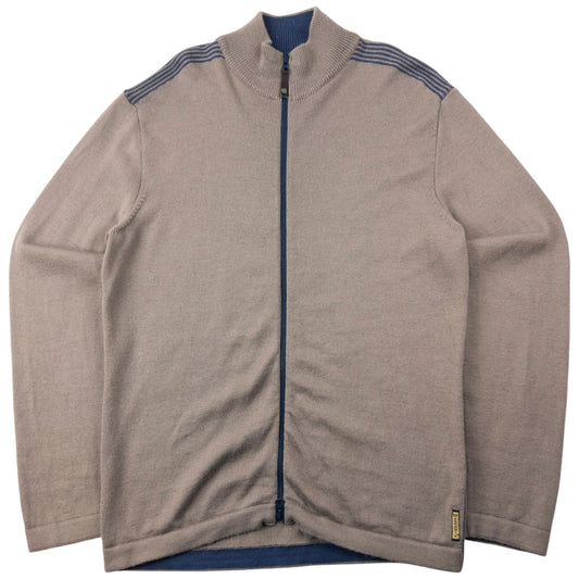 Vintage 2000s Armani Jeans Zip Up Jumper Size L