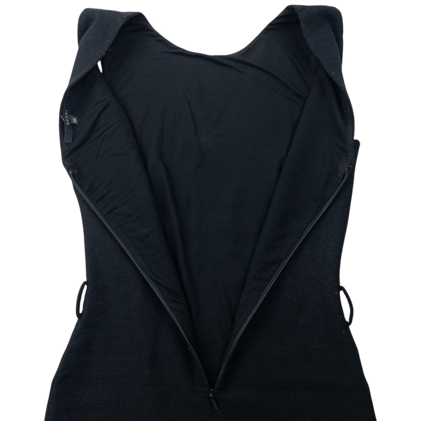 Vintage 2000s Gucci Sleeveless Wool Dress Womens Size XS