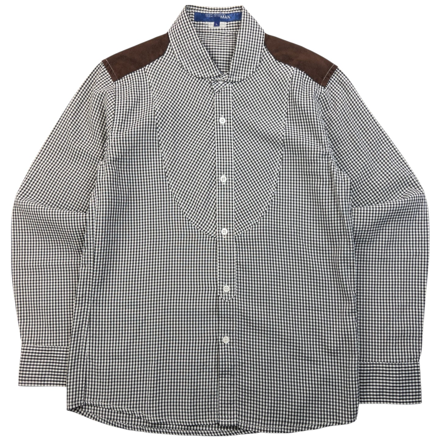 Vintage 2000s Junya Watanabe X Comme Des Garçons MAN Button Up Shirt Size S