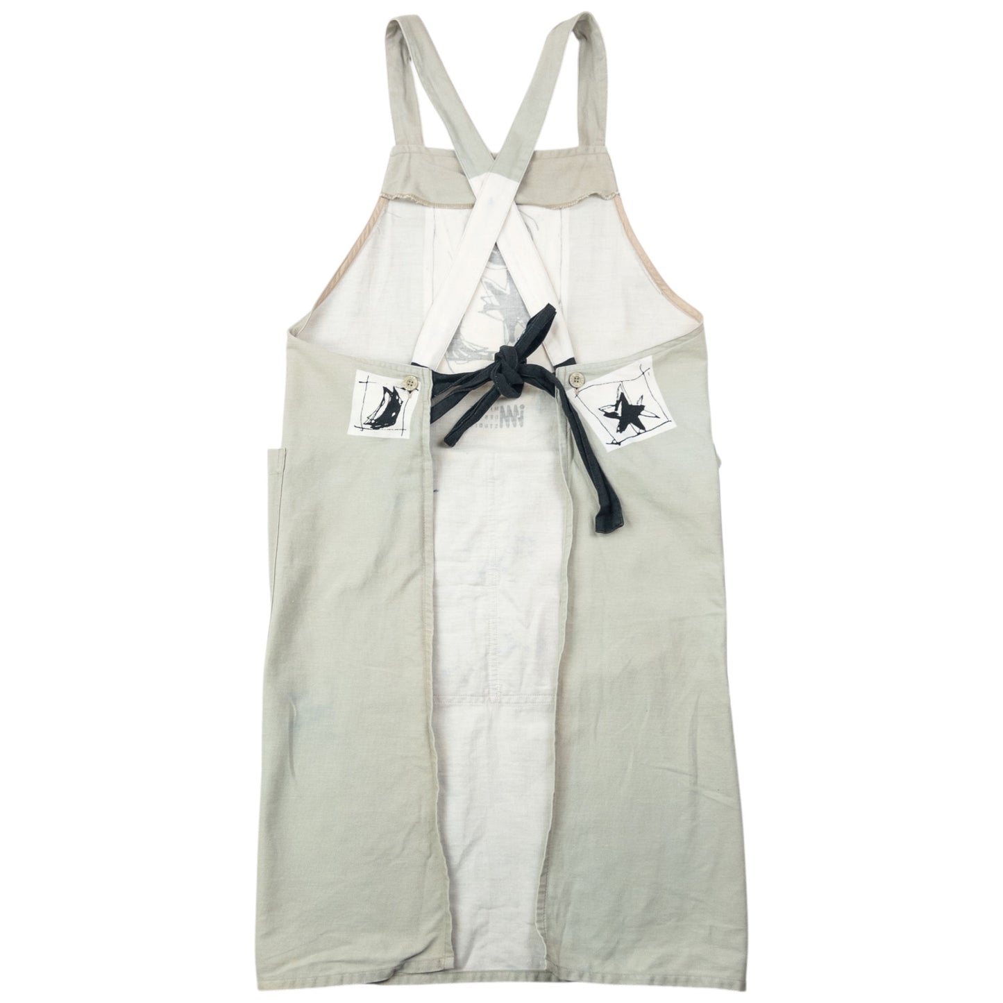 Vintage 90s Issey Miyake Printed Apron