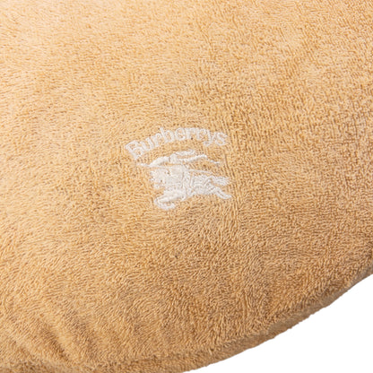 Vintage 90s Burberry Terry Cloth Hobo Shoulder Bag