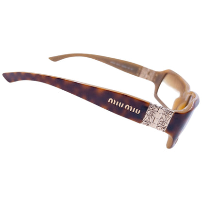 Vintage 2000s Miu Miu Tortoise Shell Sunglasses