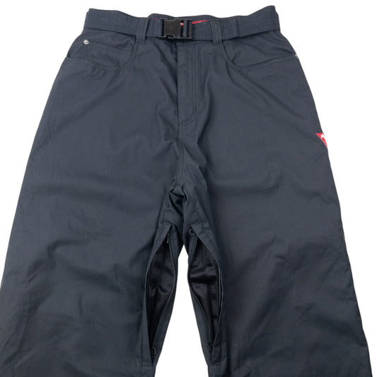 Vintage 90s Oakley Belt Waist Snowboarding Trousers Size L