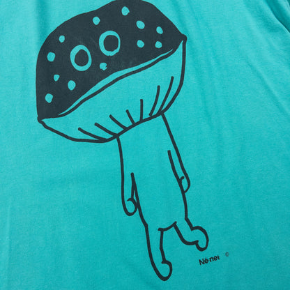 Vintage 2000s Ne-Net By Issey Miyake Mushroom Circle T Shirt Size XL
