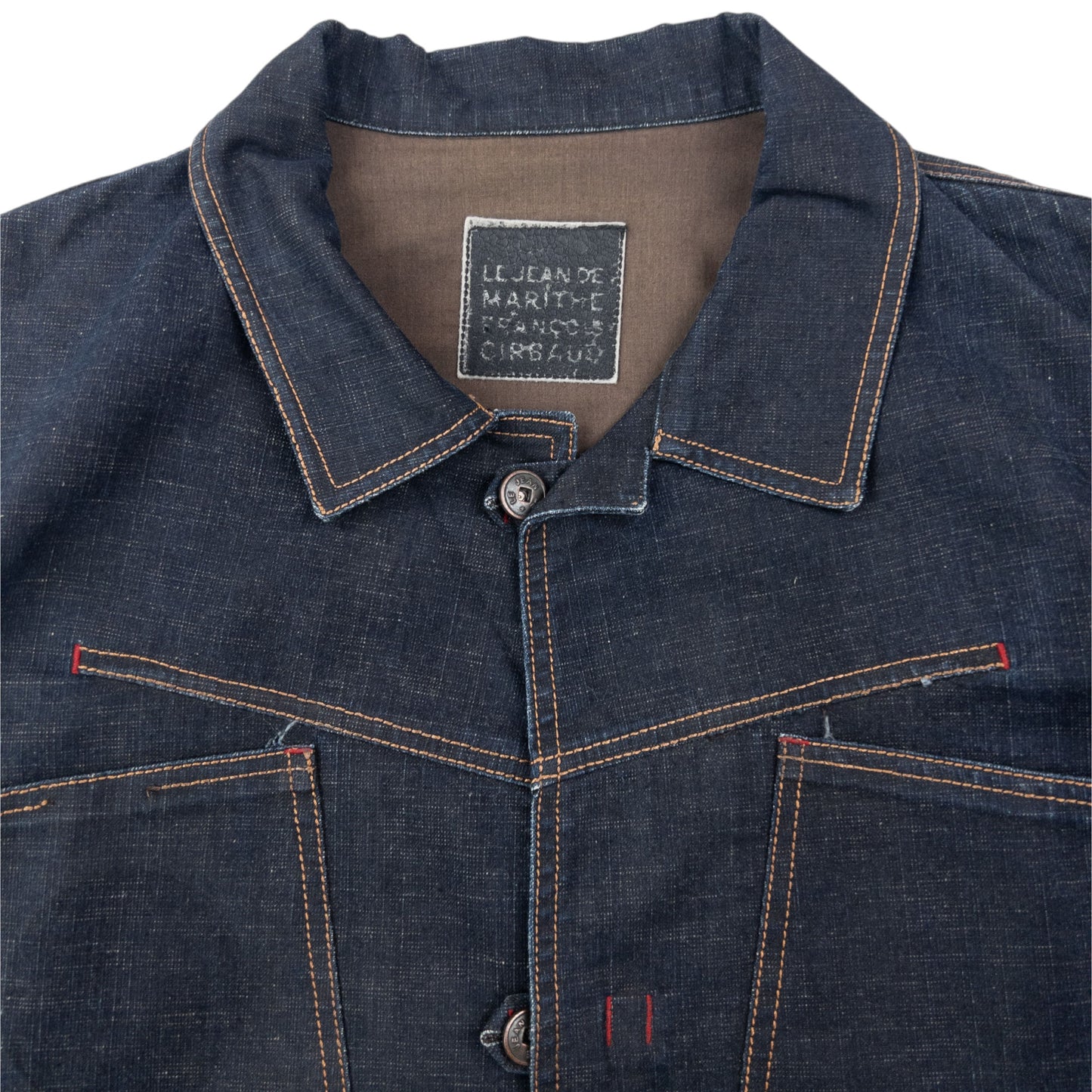 Vintage 2000s Marithe + Francois Girbaud Button Up Denim Jacket Size XL