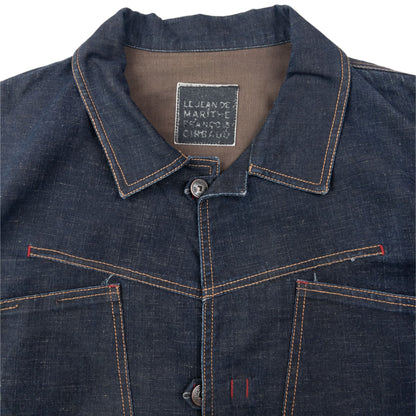 Vintage 2000s Marithe + Francois Girbaud Button Up Denim Jacket Size XL