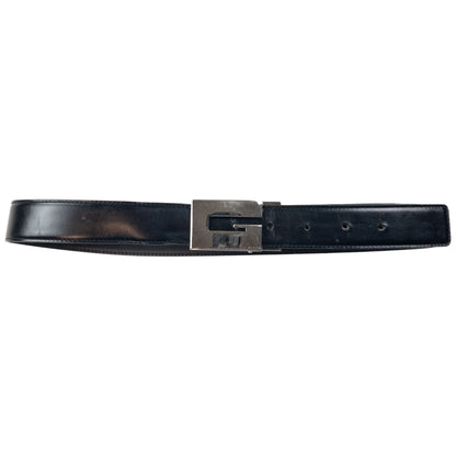 Vintage 2000s Gucci Leather Belt Size S