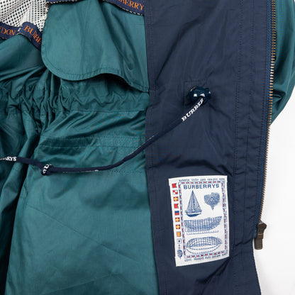 Vintage Burberry Zip Up Jacket Size M