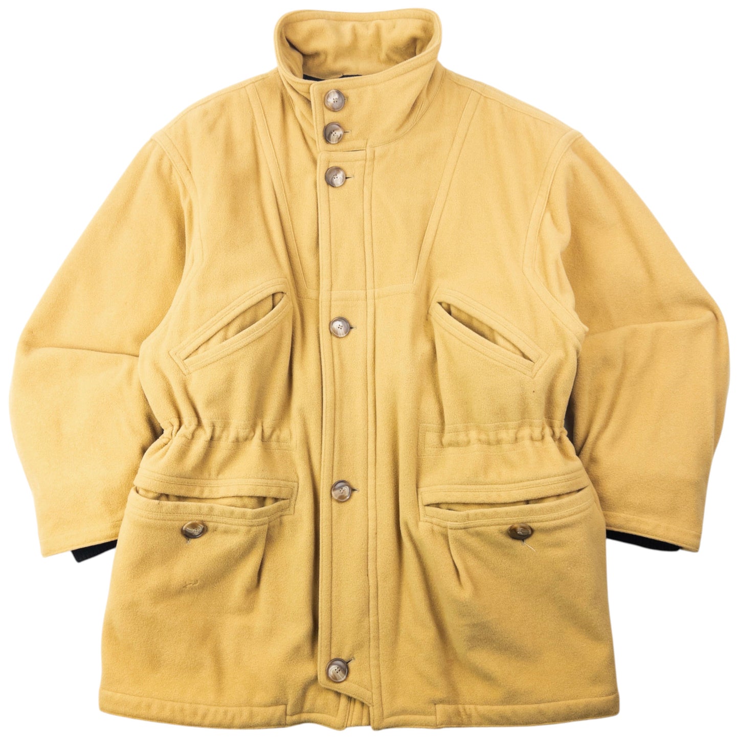 Vintage 90s Hugo Boss Zip Up Cashmere Jacket Size XL