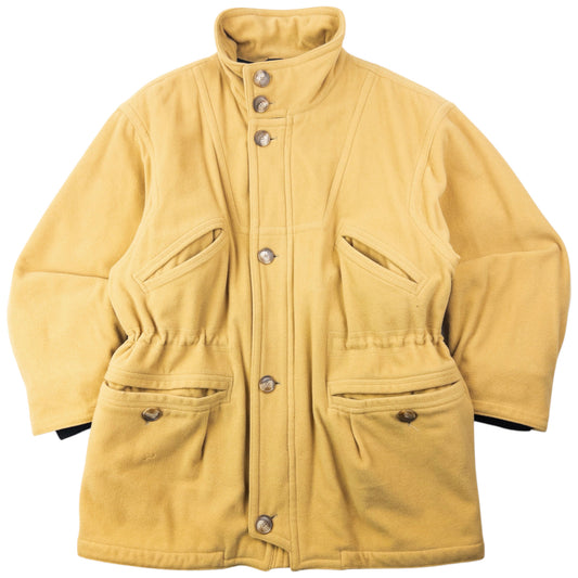 Vintage 90s Hugo Boss Zip Up Cashmere Jacket Size XL