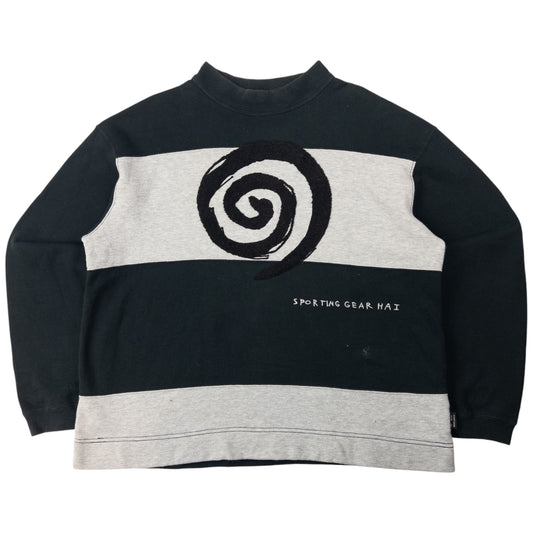 Vintage Hai Sporting Gear By Issey Miyake Spiral Sweatshirt Size S
