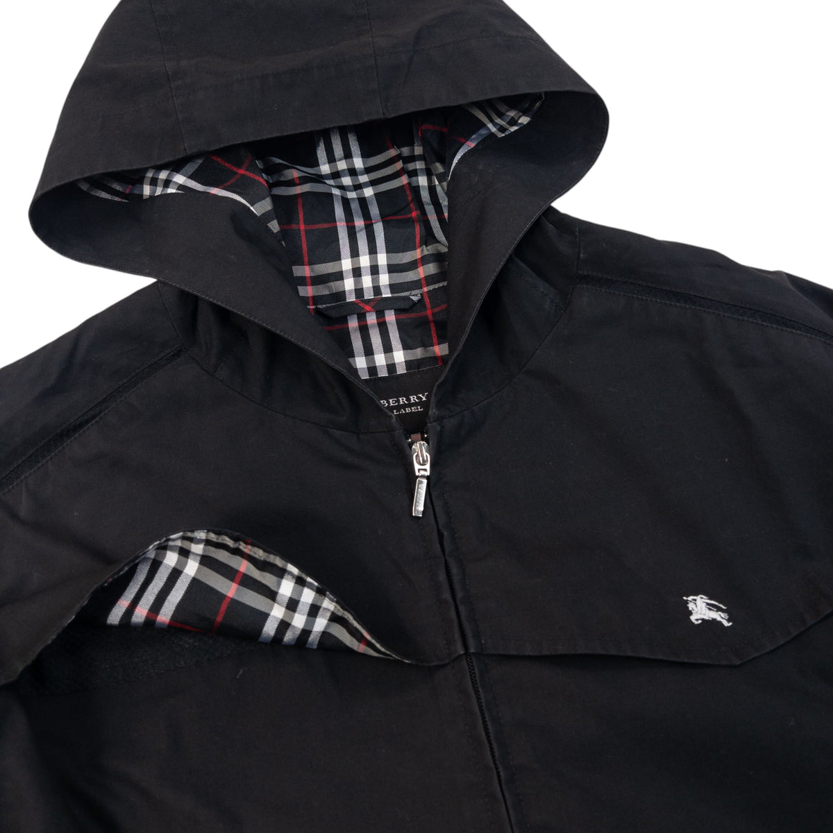 Vintage 2000s Burberry Black Label Zip Up Jacket Size S