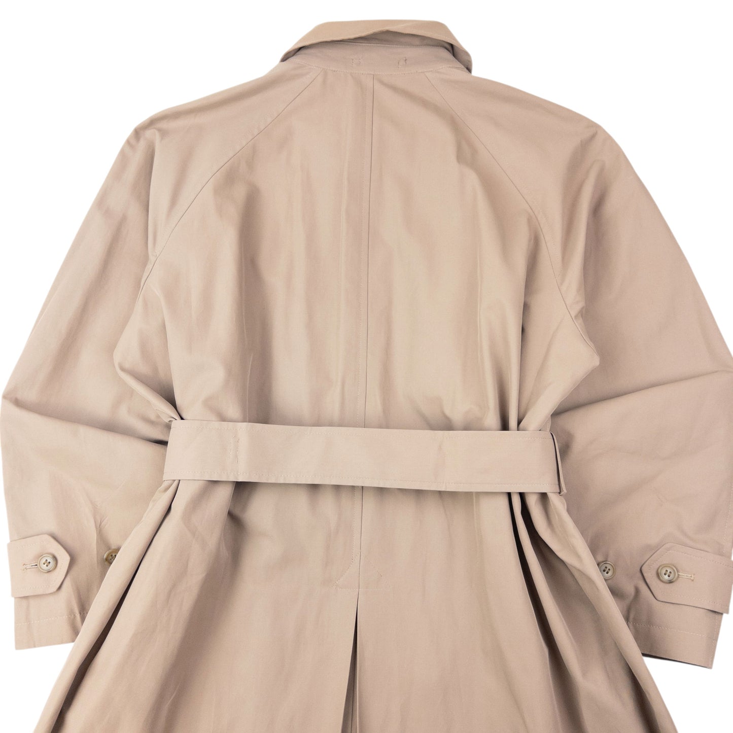 Vintage 2000s Yohji Yamamoto Central Japan Railway Belt Waist Trench Jacket Size L