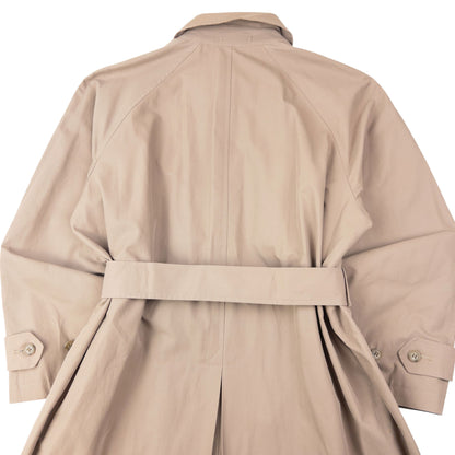 Vintage 2000s Yohji Yamamoto Central Japan Railway Belt Waist Trench Jacket Size L