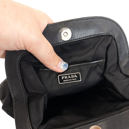 Vintage 2000s Prada Embellished Teddy Bear Handbag